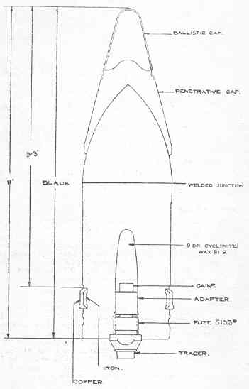 Handbook of Enemy Ammunition, Part 7; German 7.5 cm Pak 40 Cartridge, Q.F.,  A.P.C.B.C. (7,5 cm Pzgr.Patr. 39)