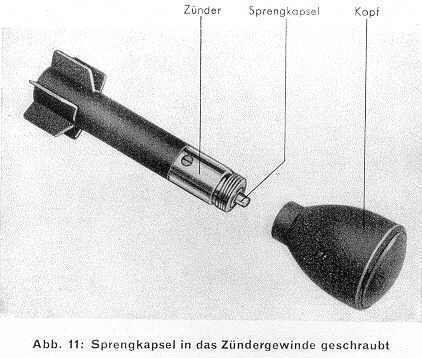 D.(Luft) 4603; GG/P 40 - Gewehrgranate zur Panzerbekämpfung 40