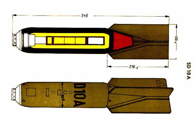 Splitterbombe SD 10 A