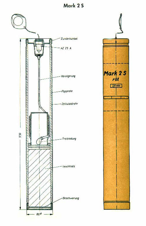 Seemakierungskrper ohne Fallschirm, Mark 2 S